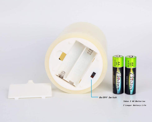 Eywamage Real Wick Wax Flameless Candles with Remote Set of 3, Electric LED Pillar Candles Battery Operated Ivory Timer Fake Candles, 3 Inch Diameter 4 5 6 Inch Tall
