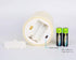 Eywamage Real Wick Wax Flameless Candles with Remote Set of 3, Electric LED Pillar Candles Battery Operated Ivory Timer Fake Candles, 3 Inch Diameter 4 5 6 Inch Tall