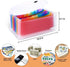 2 Pack 13-Pockets Expanding Accordion File Folder Mini Organizer Wallet for Storage Invoice/Receipt/Cards/Coupon/Tickets
