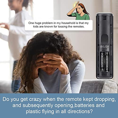 Silicone Protective Case for VIZIO XRT260 Smart TV Remote 2021 Model,Remote Case Holder for XRT260 V-Series 4K UHD HDR Voice Replacement Remote Battery Back Covers Protector Sleeve Skin-Glowblue