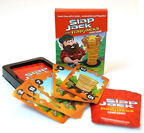 Continuum Games Slap Jack Flap Jacks Card Game - Kids Age 4 & Up