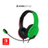 PDP Gaming LVL40 Stereo Headset with Mic for Nintendo Switch - PC, iPad, Mac, Laptop Compatible - Noise Cancelling Microphone, Lightweight, Soft Comfort On Ear Headphones - Splatoon 2 Pink & Green