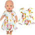 ZITA ELEMENT 10 Items 14-16 Inch Baby Doll Clothes Dresses Jumpsuit Swimsuit for 15 Inch Baby Doll, 18 Inch Girl Doll and 43cm Baby Dolls Clothes Outfits