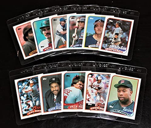 UVBLOC Semi Rigid Card Holder Sleeves (50 Pack) PSA Grading Saver Storage Protector Cases for Trading Baseball Basketball Football Pokemon Sports Cards