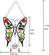World`s Best Grandma New Butterfly SunCatcher Stained Glass Butterfly Sun Catcher Wind Chime for Windows for Grandma Happy Mother`s Day Valentine's Day Birthday Christmas Thanksgiving Gift