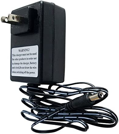 6V Kids Powered Ride On Car Universal Charger with Charging Indicator-Applicable to a Variety of Children's Electric Baby Carriage Ride Toy Battery Supply Power Adapter SL06-07-09 6V=1.0A