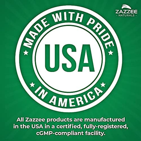 Zazzee USDA Organic Milk Thistle Extract Capsules, 120 Vegan Capsules, 7500 mg Strength, 80% Silymarin Flavonoids, Potent 30:1 Extract, USDA Certified Organic, Vegan, Non-GMO and All-Natural