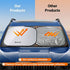 AstroAI Car Sun Shade Windshield -2 Piece Foldable Sunshade for Car Windshield Blocks Max UV Rays and Sun Heat, Titanium Silver Fabric Material, for Most Compact Sports Cars(Small 23.2 x 29.1 inches)