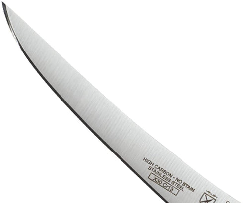 Mercer Culinary Millennia Colors Red Handle, 6-Inch Curved, Boning Knife