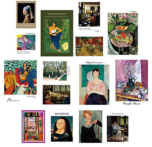 Green Posters for Room Aesthetic Figure Photo Collage Kit for Wall Aesthetic Wall Collage Kit Prints Aesthetic Pictures for Wall Collage Aesthetic Room Decor for Teen Girl Posters Collage Kit