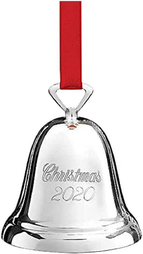 Reed and Barton 890889 2020 Silverplate Christmas Annual Bell