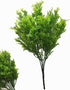 CATTREE Artificial Shrubs Bushes, Plastic Fern Leaves Simulation Faux Grass Realistic Fake Plants Wedding Indoor Outdoor Home Garden Verandah Kitchen Table Centerpieces Arrangements Decoration 4 pcs