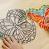 Melissa & Doug Stained Glass Made Easy Activity Kit: Butterfly - 140+ Stickers - Kids Sticker Stained Glass Craft Kit; Sun Catchers For Kids Ages 5+