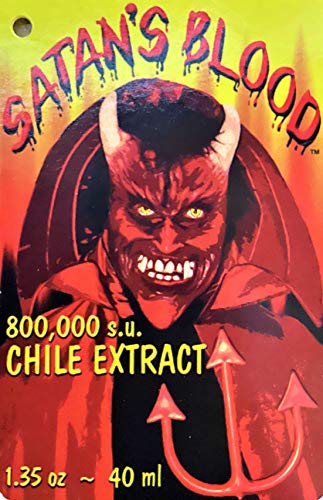 Satan's Blood Chile Pepper Extract Hot Sauce, 1.35 Ounce