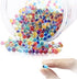 ELONGDI Water Beads Pack Rainbow Mix 50,000 Beads Growing Balls, Jelly Water Gel Beads for Spa Refill, Kids Sensory Toys , Vases, Plant, Wedding and Home Decor