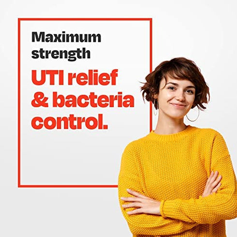 Cystex UTI Pain Relief, Maximum Strength, Relieves Pain & Urgency of Urinating, 48 Count