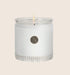 Aromatique The Smell of Spring Textured Glass 6 oz Scented Jar Candle with Metal Medallion for Home Décor and Gift