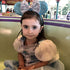 CLGIFT Cinderella Inspired Minnie Ears , Blue Mickey Ears, Princess Ears, Cinderella Minnie Ears, Rainbow Sparkle Mouse Ears,Classic Red Sequin Minnie Ears (Cinderella)