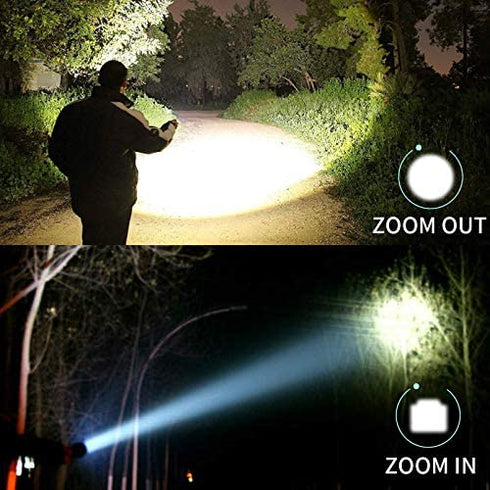 Blacklight Flashlight, Morpilot 2 in 1 UV Flashligh , 395 nm Black Light Flashlite for Pet Urine and House Stains Detecting, IP4 Waterproof, 4 Modes, 3 AAA Batteries Included