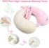 Kids Travel Neck Pillow,Unicorn Memory Foam Pillow with Snap,U-Shaped Airplane Car Flight Head Neck Support Pillow with Washable Cover for Adults Toddler,Gifts for Children,Boys,Girls (Pink)