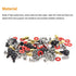 Powlankou PC Computer Screws Standoffs Kit for Hard Drive Computer Case Motherboard Fan Power Graphics