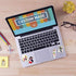 101Pc Cute Girl Vinyl Stickers Decals, Waterproof Stickers for Laptop Water Bottle Bike Skateboard Luggage Computer Hydro Flask Toy Snowboard. Gifts for Kids Girls Teens