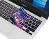 CaseBuy Keyboard Cover for ASUS Chromebook Flip C433 C434TA 2-in-1 Laptop, ASUS C302CA/C423NA/C425TA/C433TA-AS384T/C434TA-DH342T DSM4T DS384T C523NA 14" Chromebook, Letters in Upper Case, Galaxy Black