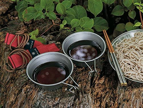 Snow Peak Ti-Backpackers Cup - Sturdy and Durable - Cooking and Measuring - 4.8 x 1.75 in
