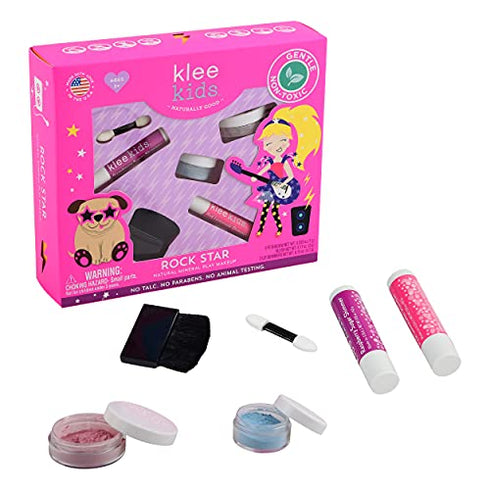 Luna Star Naturals Klee Kids Natural Mineral Makeup 4 Piece Kit (Rock Star)