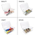 Isaac Jacobs Medium Stackable Organizer Bin (10.75? x 6.5? x 3.7?) w/ Hinged Lid, Clear Storage Box, Home, Office, School, Fridge, Bathroom, Kitchen, Pantry Container, BPA-Free, Food Safe (Medium, Clear)