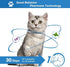 CPFK Cat Calming Collar 3 Pack Pheromone Calm Anxiety Collar for Cats and Kittens Stress Reliever Relaxing Comfortable Collar Breakaway Design Gray