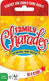 Family Charades Card Game by Outset Media - Travel Friendly Family Charades Game - Includes Over 300 Charades - Perfect for Parties, Vacations, and Holidays - Ages 8+