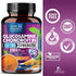 Glucosamine with Chondroitin Sulfate, Turmeric, MSM, Boswellia - Triple Strength Joint Support Supplement - Support for Joint Health and Mobility - Includes Quercetin, Bromelain - 60 Capsules