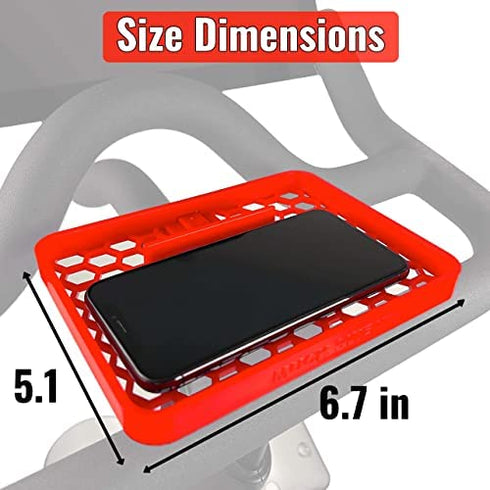 Muck Sweat Cell Phone Holder for Spin Bikes, Compatible with Peloton Bikes