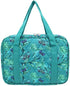 DIWI Quilted Bible Cover Extra Large Sizes 11.25 X 8.25 X 2.75 Inches Bible Tote Good Book Case Teal Color (XL, C2 Butterfly Green)