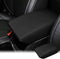 INTGET Car Center Console Armrest Cover for Subaru Forester Accessories 2019 2020 2021 2022 2023 Leather Middle Arm Rest Box Lid Cover Seat Pad Protector(Black)