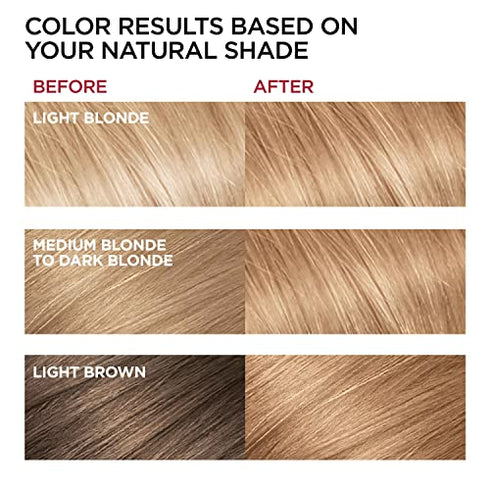 L'Oreal Paris Superior Preference Fade-Defying + Shine Permanent Hair Color, 8G Golden Blonde, Pack of 1, Hair Dye