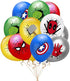 Birthday Party Supplies, Birthday Decorations for Boys Kits Include Birthday Banner, Balloons, Cake Toppers, Gold Flat Ribbon