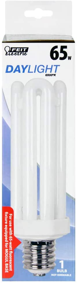Feit Electric Compact Fluorescent Light Bulbs with Mogul Base, 65W