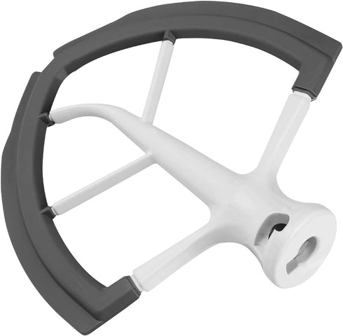6 QT Flex Edge Beater Attachment for KitchenAid Bowl-Lift Stand Mixer, Flat Edge Beater for 6 Quart with Silicone Edges