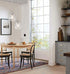 Beionxii Glass Pendant Lights | Modern Brushed Nickel Pendant Lighting for Kitchen Island, Dining Room, Over The Sink