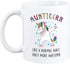 Aunticorn Funny Coffee Mug Unicorn Aunt Gift Mug PLUS Aunt Gift Keychain Best Aunt Ever Gifts from Niece or Nephew 11 Oz Double Sided Mug for Aunts, Mother, Grandma