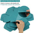 BYKITCHEN Pot and Pan Protectors, Set of 12 and 3 Different Sizes, Larger & Thicker Felt Pan Protector Pads, Cyan Pot Separators Protectors for Stacking and Protecting Your Cookware
