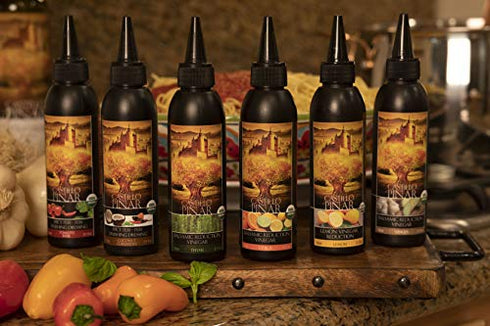 Castillo de Piñar Citrus Balsamic Reduced Vinegar 150ml, Certified USDA Organic Non GMO