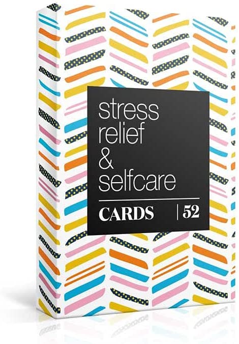 52 Stress Less & Self Care Cards - Mindfulness & Meditation Exercises - Anxiety Relief & Relaxation