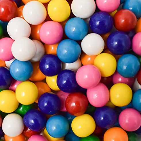 Gumball Machine for Kids with Gumballs - Bubble Gum Mini Candy Dispenser | Piggy Bank for Kids - Receive Red or Yellow Machine Colors May Vary - Sunny Days Entertainment