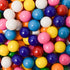 Gumball Machine for Kids with Gumballs - Bubble Gum Mini Candy Dispenser | Piggy Bank for Kids - Receive Red or Yellow Machine Colors May Vary - Sunny Days Entertainment
