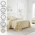 Laura Ashley Home | Melany Collection | Premium Quality Pillow Sham, Decorative Pillow Case for Bedroom Living Room and Home Décor, Standard, Yellow