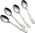 Nicesh 16-Piece Stainless Steel Dessert Spoon, 6.02-Inch