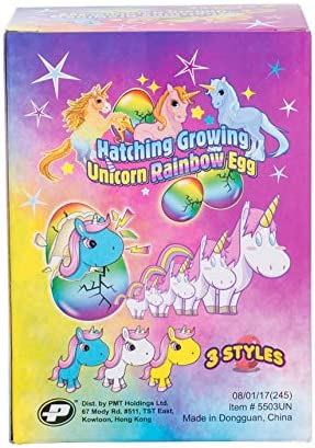 ?? Set of 2 Surprise Growing Hatching Rainbow Egg Kids Toys (Unicorn) ??